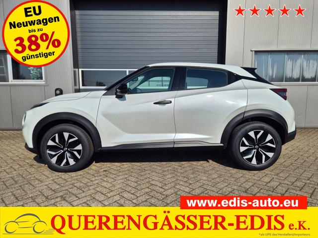 Nissan Juke - 1.0 DIG-T 114PS Acenta Klimaautomatik Sitzheizung R&uuml;ckf.Kamera Bluetooth Touchscreen wireless Apple CarPlay Android Auto