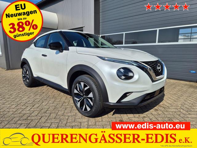 Nissan Juke - 1.0 DIG-T 114PS Acenta Klimaautomatik Sitzheizung R&uuml;ckf.Kamera Bluetooth Touchscreen wireless Apple CarPlay Android Auto