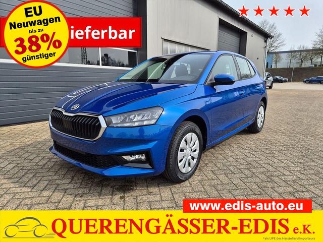 Skoda Fabia - 1.0 TSI 95PS Selection 5-t&uuml;rig R&uuml;ckf.Kamera Parksensoren Sitzheizung Multifunktionslenkrad Klima Skoda-Radio Bluetooth Touchscreen Speedlimiter Nebelsch. Apple CarPlay + Android Auto