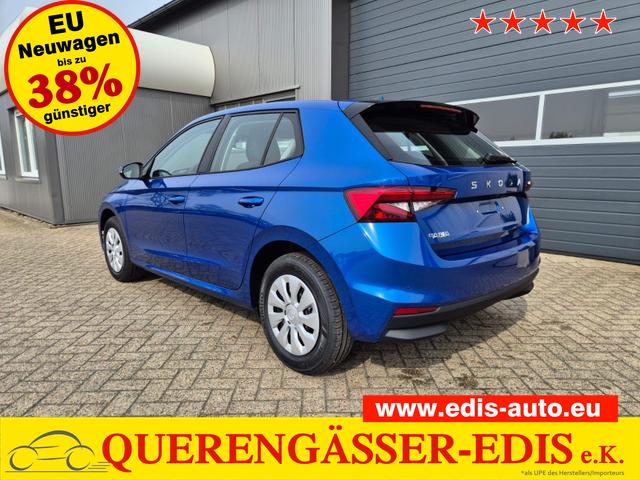 Skoda Fabia 1.0 TSI 95PS Selection 5-t&uuml;rig R&uuml;ckf.Kamera Parksensoren Sitzheizung Multifunktionslenkrad Klima Skoda-Radio Bluetooth Touchscreen Tempomat Nebelsch. Apple CarPlay + Android Auto 