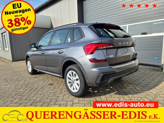 Skoda Kamiq 1.0 TSI 115PS DSG Selection AHK R&uuml;ckf.Kamera PDC v+h Sitzheizung Klimaautomatik Skoda-Radio Apple CarPlay + Android Auto Tempomat Garantieverl&auml;ngerung 16"LM 