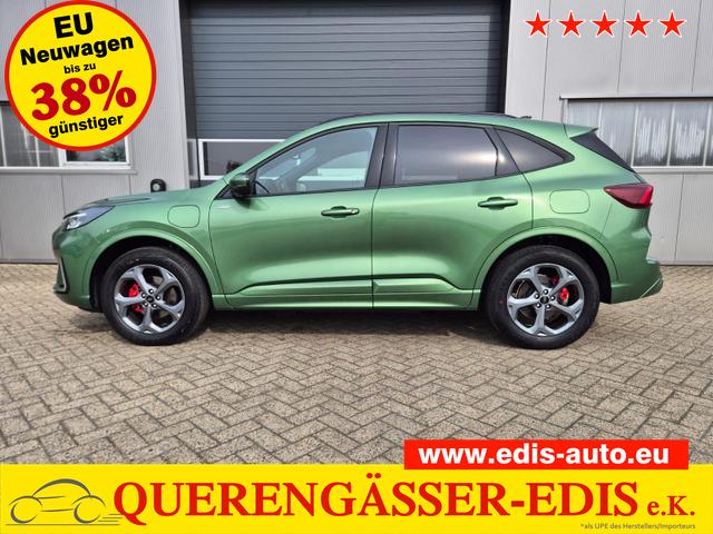 Ford Kuga ST-Line X 243PS PHEV Automatik schwenkb. AHK Sitzheizung v+h Lenkradheizung Frontscheibe beheizb. Klimaauomatik Navi SYNC4 Apple CarPlay Android Auto Touchscreen PDC 4xKamera 2xKeyless B+O Sound 18"LM vollelektr. Reichweite 67KM 