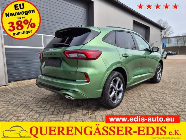 Ford Kuga ST-Line X 243PS PHEV Automatik schwenkb. AHK Sitzheizung v+h Lenkradheizung Frontscheibe beheizb. Klimaauomatik Navi SYNC4 Apple CarPlay Android Auto Touchscreen PDC 4xKamera 2xKeyless B+O Sound 18"LM vollelektr. Reichweite 67KM 