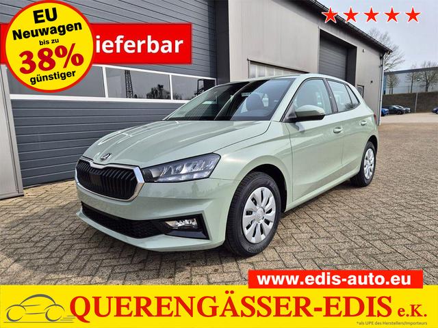 Skoda Fabia 1.0 TSI 95PS Selection 5-t&uuml;rig R&uuml;ckf.Kamera Parksensoren Sitzheizung Multifunktionslenkrad Klima Skoda-Radio Bluetooth Touchscreen Tempomat Nebelsch. Apple CarPlay + Android Auto 