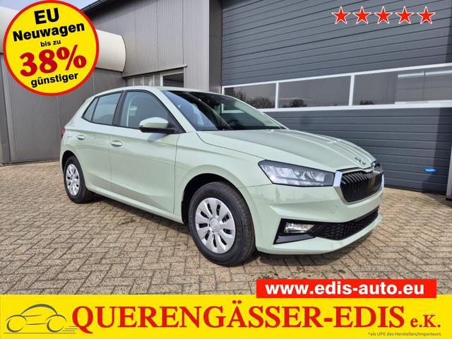 Skoda Fabia 1.0 TSI 95PS Selection 5-t&uuml;rig R&uuml;ckf.Kamera Parksensoren Sitzheizung Multifunktionslenkrad Klima Skoda-Radio Bluetooth Touchscreen Tempomat Nebelsch. Apple CarPlay + Android Auto 