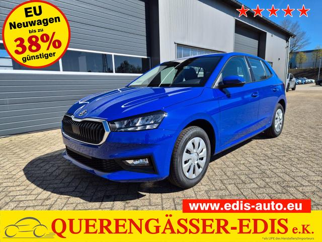 Skoda Fabia - 1.0 TSI 95PS Selection 5-t&uuml;rig R&uuml;ckf.Kamera Parksensoren Sitzheizung Multifunktionslenkrad Klima Skoda-Radio Bluetooth Touchscreen Tempomat Nebelsch. Apple CarPlay + Android Auto