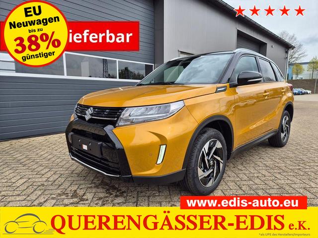 Suzuki Vitara - Comfort+ 110PS Automatik MHEV 1.4 Boosterjet Teilleder Navi Klimaautomatik Sitzheizung ACC PDC v+h R&uuml;ckf.Kamera Suzuki-Radio Apple CarPlay Android Auto Touchscreen 2xKeyless 17-LM