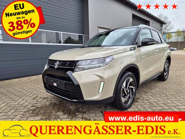 Suzuki Vitara - Comfort+ 110PS MHEV 4x4 ALLGRIP 1.4 Boosterjet Allrad Teilleder mit Alcantara Navi Klimaautomatik Sitzheizung ACC PDC v+h R&uuml;ckf.Kamera Suzuki-Radio Apple CarPlay Android Auto Touchscreen 2xKeyless 17-LM
