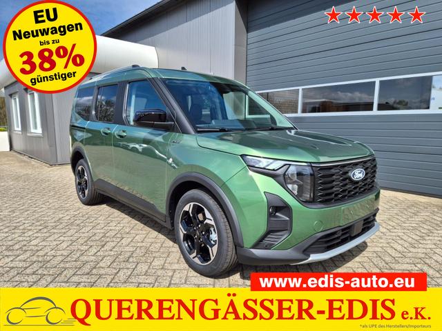 Ford Tourneo Courier - 1.0 EcoBoost 125PS Active Teil-Leder Sitzheizung Lenkradheizung Klimaautomatik PDC v+h R&uuml;ckf.-Kamera ACC TWA Frontscheibe beheizb. Ford-Navi SYNC4 Apple CarPlay + Android Auto