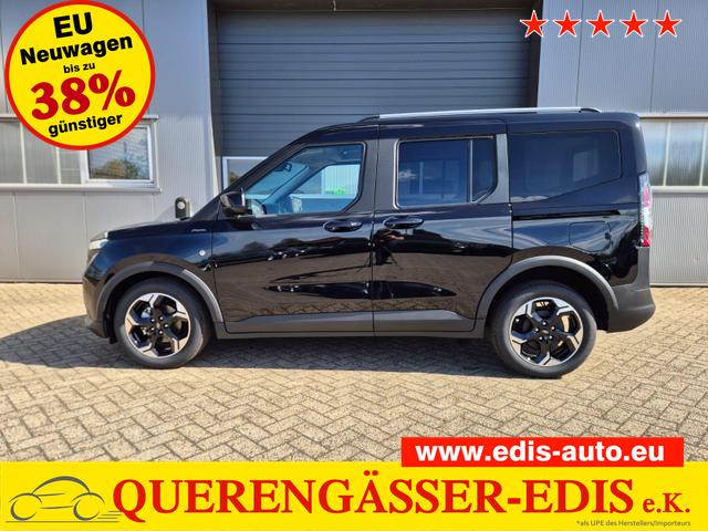 Ford Tourneo Courier - 1.0 EcoBoost 125PS Active Teil-Leder Sitzheizung Lenkradheizung Klimaautomatik PDC v+h R&uuml;ckf.-Kamera ACC TWA Frontscheibe beheizb. Ford-Navi SYNC4 Apple CarPlay + Android Auto