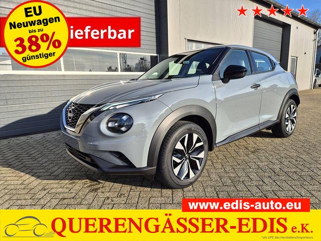 Nissan Juke - 1.0 DIG-T 114PS Acenta Klimaautomatik Sitzheizung R&uuml;ckf.Kamera Bluetooth Touchscreen wireless Apple CarPlay Android Auto