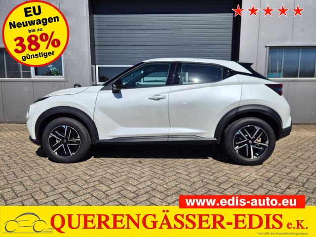 Nissan Juke - 1.0 DIG-T 114PS N-Connecta Teil-Leder Klimaautomatik PDC v+h R&uuml;ckf.Kamera Bluetooth Touchscreen Apple CarPlay Android Auto 17"LM