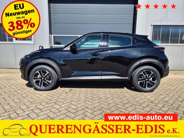 Nissan Juke - 1.0 DIG-T 114PS N-Connecta Sitzheizung Lenkradheizung Teil-Leder Klimaautomatik PDC v+h R&uuml;ckf.Kamera Bluetooth Touchscreen Apple CarPlay Android Auto 17"LM