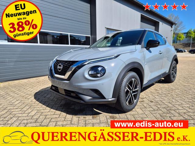 Nissan Juke - 1.0 DIG-T 114PS N-Connecta Teil-Leder Klimaautomatik PDC v+h R&uuml;ckf.Kamera Bluetooth Touchscreen Apple CarPlay Android Auto 17"LM