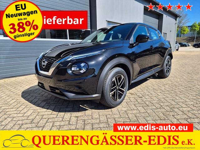Nissan Juke - 1.0 DIG-T 114PS N-Connecta Teil-Leder Klimaautomatik PDC v+h R&uuml;ckf.Kamera Bluetooth Touchscreen Apple CarPlay Android Auto 17"LM