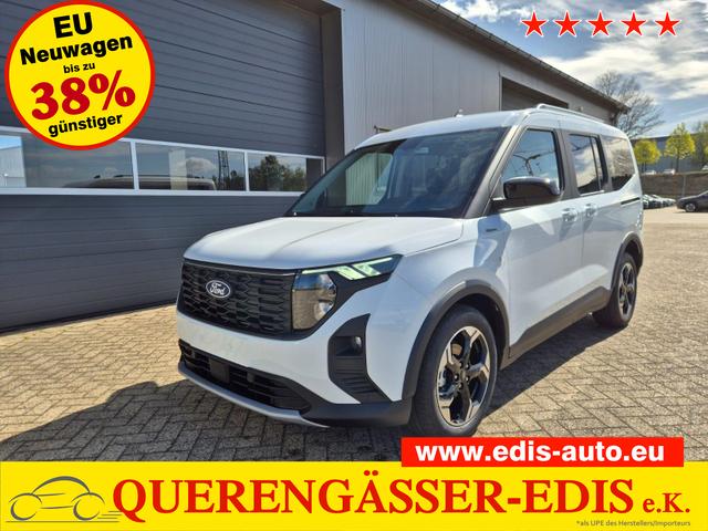 Ford Tourneo Courier - 1.0 EcoBoost 125PS Active Teil-Leder Sitzheizung Lenkradheizung Klimaautomatik PDC v+h R&uuml;ckf.-Kamera ACC TWA Frontscheibe beheizb. Ford-Navi SYNC4 Apple CarPlay + Android Auto