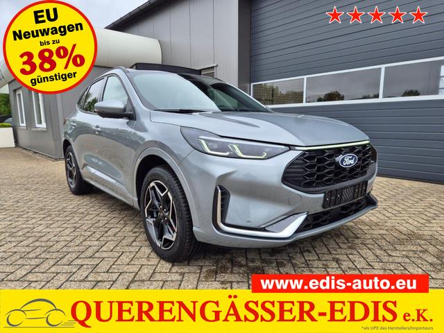 Ford Kuga - ST-Line X 243PS PHEV Automatik Matrix-LED schwenkb. AHK elektr. PanoDach Sitzheizung v+h Lenkradheizung Frontscheibe beheizb. Navi SYNC4 Apple CarPlay Android Auto Touchscreen PDC 4xKamera 2xKeyless B+O Sound 19"LM vollelektr. Reichweite 65KM