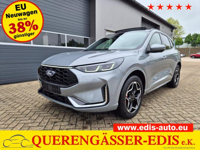 Ford Kuga - ST-Line X 243PS PHEV Automatik Matrix-LED schwenkb. AHK elektr. PanoDach Sitzheizung v+h Lenkradheizung Frontscheibe beheizb. Navi SYNC4 Apple CarPlay Android Auto Touchscreen PDC 4xKamera 2xKeyless B+O Sound 19"LM vollelektr. Reichweite 65KM