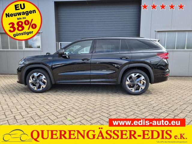 Skoda Kodiaq - Sportline 1.5 TSI 204PS PHEV DSG schwenkb. AHK elektr. PanoDach HUD Alcantara PDC v+h 360&deg;Kamera CANTON Sound Klimaautomatik Sitzheizung Lenkradheizung Navi Apple CarPlay Android Auto 2xKeyless 19"LM vollelektr. Reichweite 116KM