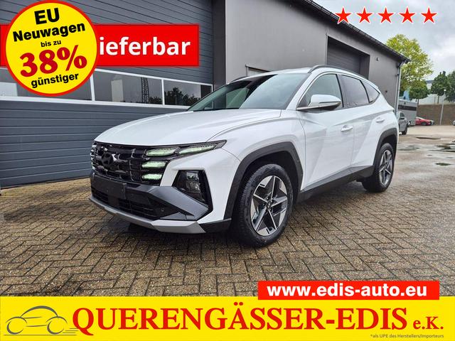 Hyundai TUCSON - Trend 1.6 T-GDI 150PS Automatik TZ 2026 Teil-Leder Sitzheizung v+h Lenkradheizung Klimaautomatik Navi Touchscreen DAB+ Apple CarPlay + Android Auto PDC R&uuml;ckf.-Kamera Matrix-LED-Scheinw.