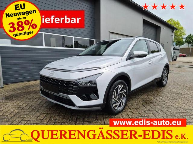 Hyundai BAYON - Trend 1.0 T-GDI 90PS Automatik Klimaautomatik R&uuml;ckf.Kamera Parksensoren Sitzheizung Lenkradheizung Bluetooth Touchscreen Tempomat Apple CarPlay + Android Auto 16"LM