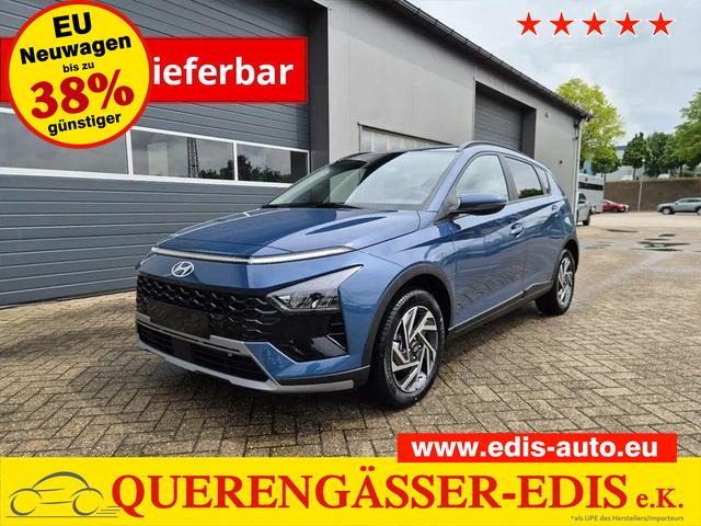 Hyundai BAYON - Trend 1.0 T-GDI 90PS Automatik Klimaautomatik R&uuml;ckf.Kamera Parksensoren Sitzheizung Lenkradheizung Bluetooth Touchscreen Tempomat Apple CarPlay + Android Auto 16"LM