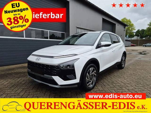 Hyundai BAYON - Trend 1.0 T-GDI 90PS Automatik Klimaautomatik R&uuml;ckf.Kamera Parksensoren Sitzheizung Lenkradheizung Bluetooth Touchscreen Tempomat Apple CarPlay + Android Auto 16"LM