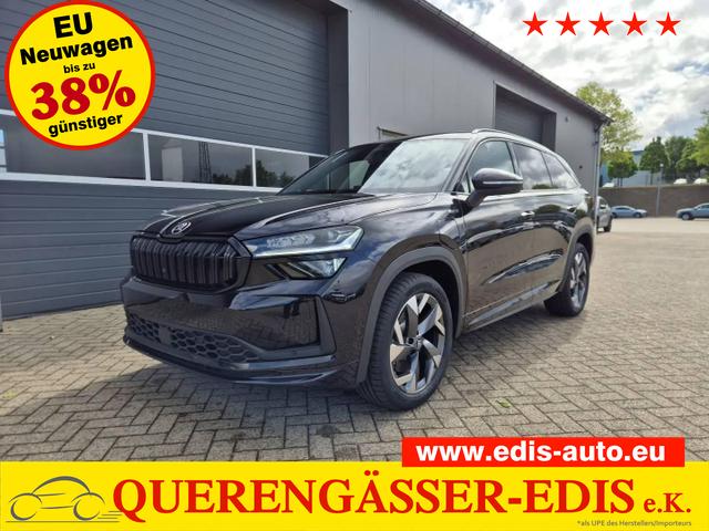 Skoda Kodiaq - Sportline 1.5 TSI 204PS PHEV DSG schwenkb. AHK elektr. PanoDach HUD Alcantara PDC v+h 360&deg;Kamera CANTON Sound Klimaautomatik Sitzheizung Lenkradheizung Navi Apple CarPlay Android Auto 2xKeyless 19"LM vollelektr. Reichweite 116KM