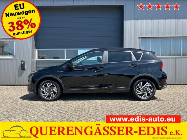 Hyundai BAYON - Trend 1.0 T-GDI 90PS Klimaautomatik R&uuml;ckf.Kamera Parksensoren Sitzheizung Lenkradheizung Bluetooth Touchscreen Tempomat Apple CarPlay + Android Auto 16"LM