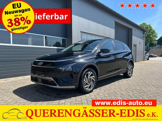 Hyundai BAYON - Trend 1.0 T-GDI 90PS Klimaautomatik R&uuml;ckf.Kamera Parksensoren Sitzheizung Lenkradheizung Bluetooth Touchscreen Tempomat Apple CarPlay + Android Auto 16"LM