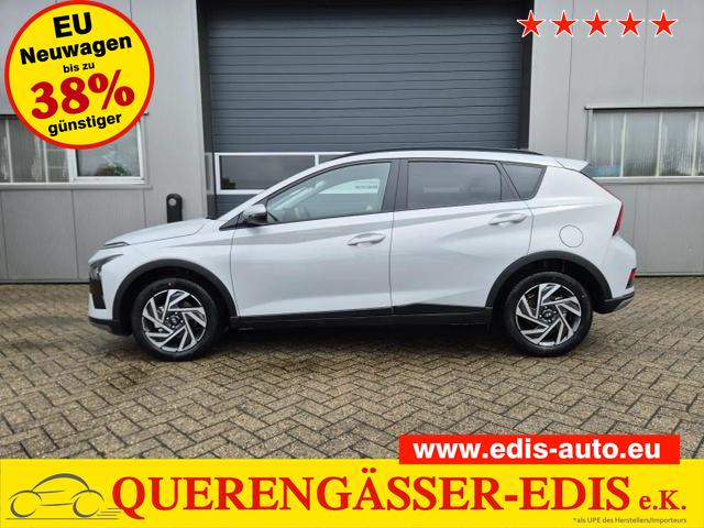 Hyundai BAYON - Trend 1.0 T-GDI 90PS Klimaautomatik R&uuml;ckf.Kamera Parksensoren Sitzheizung Lenkradheizung Bluetooth Touchscreen Tempomat Apple CarPlay + Android Auto 16"LM