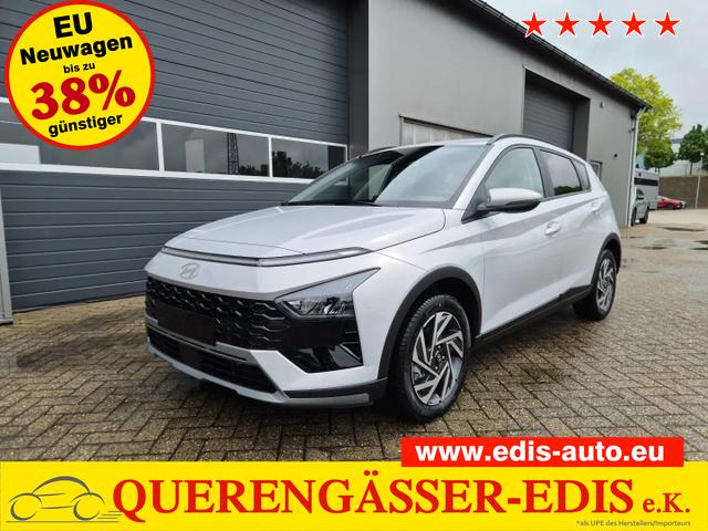 Hyundai BAYON - Trend 1.0 T-GDI 90PS Klimaautomatik R&uuml;ckf.Kamera Parksensoren Sitzheizung Lenkradheizung Bluetooth Touchscreen Tempomat Apple CarPlay + Android Auto 16"LM