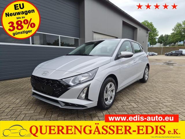 Hyundai i20 - 1.0 T-GDI 90PS 5-t&uuml;rig Sitzheizung Lenkradheizung R&uuml;ckf.Kamera PDC Klima Apple CarPlay Android Auto Tempomat Touchscreen