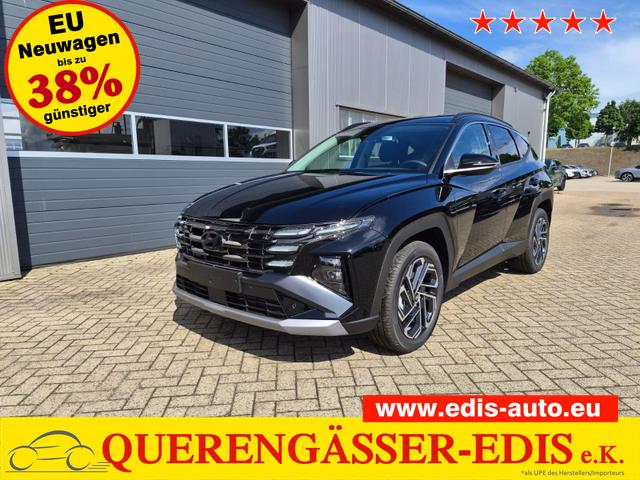 Hyundai TUCSON - Trend 1.6 T-GDI 288PS Automatik PHEV Krell-Sound Teill-Leder elektr. Heckklappe ACC Klimaautomatik Sitzheizung Lenkrandheizung Navi PDC v+h R&uuml;ckf.Kamera Apple CarPlay + Android Auto 2xKeyless 19-LM vollelektr. Reichweite 68KM