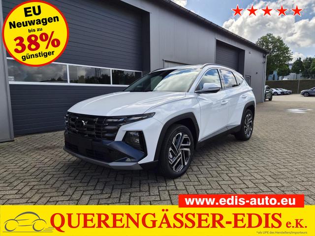 Hyundai TUCSON - Trend 1.6 T-GDI 288PS Automatik PHEV Krell-Sound Teill-Leder elektr. Heckklappe ACC Klimaautomatik Sitzheizung Lenkrandheizung Navi PDC v+h R&uuml;ckf.Kamera Apple CarPlay + Android Auto 2xKeyless 19-LM vollelektr. Reichweite 68KM