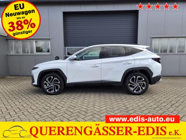 Hyundai TUCSON - Trend 1.6 T-GDI 288PS Automatik PHEV Krell-Sound Teill-Leder elektr. Heckklappe ACC Klimaautomatik Sitzheizung Lenkrandheizung Navi PDC v+h R&uuml;ckf.Kamera Apple CarPlay + Android Auto 2xKeyless 19-LM vollelektr. Reichweite 68KM