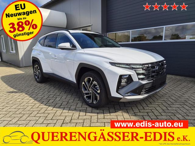 Hyundai TUCSON - Trend 1.6 T-GDI 288PS Automatik PHEV Krell-Sound Teill-Leder elektr. Heckklappe ACC Klimaautomatik Sitzheizung Lenkrandheizung Navi PDC v+h R&uuml;ckf.Kamera Apple CarPlay + Android Auto 2xKeyless 19-LM vollelektr. Reichweite 68KM