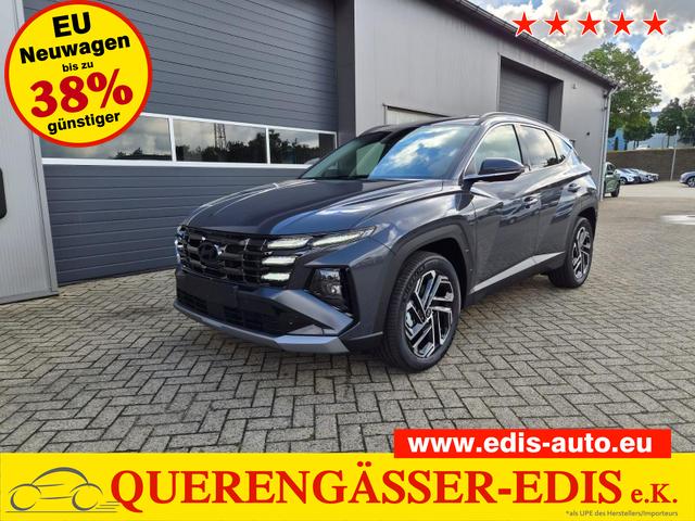 Hyundai TUCSON - Trend 1.6 T-GDI 288PS Automatik PHEV Krell-Sound Teill-Leder elektr. Heckklappe ACC Klimaautomatik Sitzheizung Lenkrandheizung Navi PDC v+h R&uuml;ckf.Kamera Apple CarPlay + Android Auto 2xKeyless 19-LM vollelektr. Reichweite 68KM