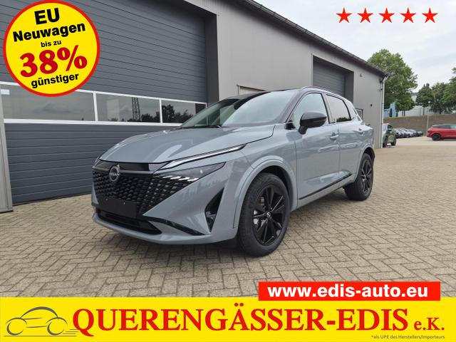 Nissan Qashqai - 1.3 DIG-T MHEV 158 PS X-Tronic N-Design Head-Up Display Teil-Leder Klimaautomatik Sitzheizung Lenkradheizung Navi elektr. Heckklappe ACC PDC v+h 360&deg;Kamera DAB Bluetooth Touchscreen Apple CarPlay Android Auto 19"Zoll