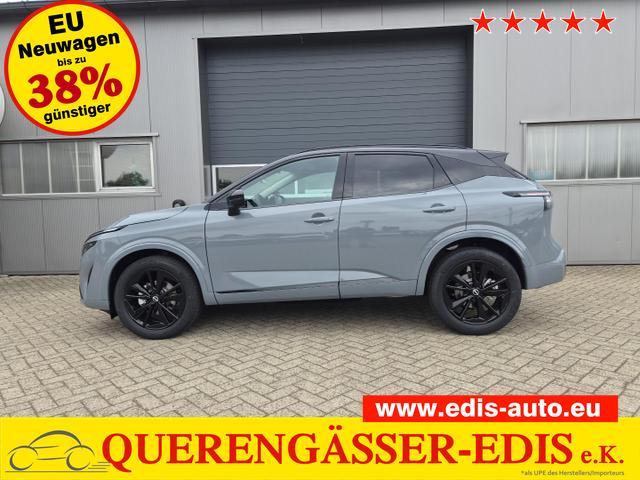 Nissan Qashqai - 1.3 DIG-T MHEV 158 PS X-Tronic N-Design Head-Up Display Teil-Leder Klimaautomatik Sitzheizung Lenkradheizung Navi elektr. Heckklappe ACC PDC v+h 360&deg;Kamera DAB Bluetooth Touchscreen Apple CarPlay Android Auto 19"Zoll