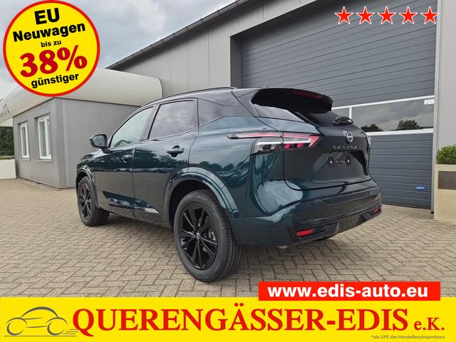 Nissan Qashqai - 1.3 DIG-T MHEV 158 PS X-Tronic N-Design PanoDach Teil-Leder Klimaautomatik Sitzheizung Lenkradheizung Navi ACC PDC v+h 360&deg;Kamera DAB Bluetooth Touchscreen Apple CarPlay Android Auto 19"Zoll