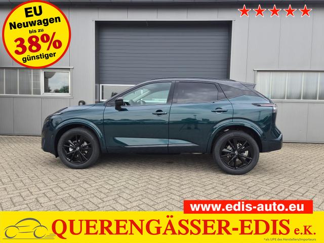 Nissan Qashqai - 1.3 DIG-T MHEV 158 PS X-Tronic N-Design Head-Up Display Teil-Leder Klimaautomatik Sitzheizung Lenkradheizung Navi elektr. Heckklappe ACC PDC v+h 360&deg;Kamera DAB Bluetooth Touchscreen Apple CarPlay Android Auto 19"Zoll