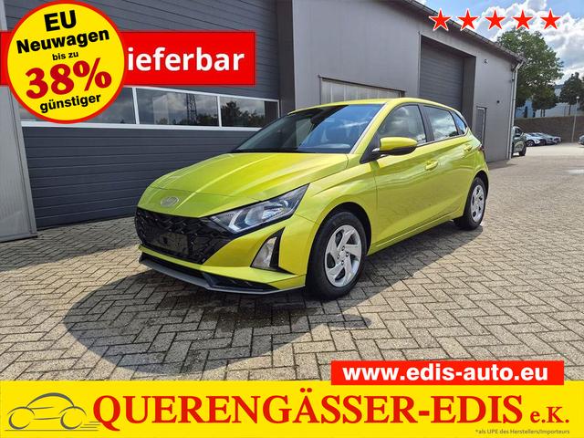 Hyundai i20 - 1.0 T-GDI 90PS 5-t&uuml;rig Sitzheizung Lenkradheizung R&uuml;ckf.Kamera PDC Klima Apple CarPlay Android Auto Tempomat Touchscreen