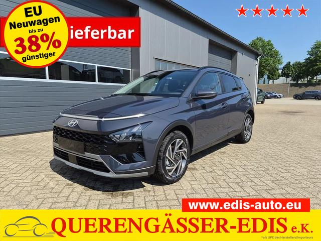 Hyundai BAYON - Trend 1.0 T-GDI 90PS Automatik Klimaautomatik R&uuml;ckf.Kamera Parksensoren Sitzheizung Lenkradheizung Bluetooth Touchscreen Tempomat Apple CarPlay + Android Auto 16"LM
