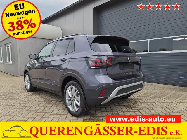 Volkswagen T-Cross - 1.0 TSI 116PS DSG Life AHK (abnehmbar) IQ.LIGHT-LED-Matrix Sitzheizung R&uuml;ckf.Kamera Klimaautomatik Abstandstempomat Apple CarPlay Android Auto
