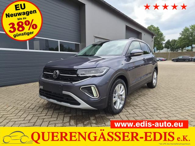 Volkswagen T-Cross - 1.0 TSI 116PS DSG Life AHK (abnehmbar) IQ.LIGHT-LED-Matrix Sitzheizung R&uuml;ckf.Kamera Klimaautomatik Abstandstempomat Apple CarPlay Android Auto