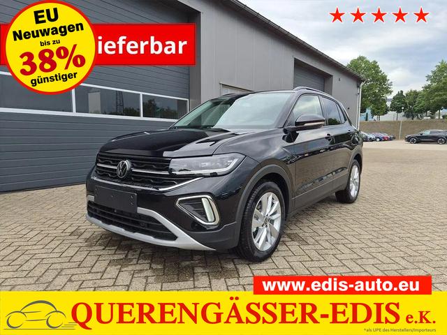 Volkswagen T-Cross - 1.0 TSI 116PS DSG Life AHK (abnehmbar) IQ.LIGHT-LED-Matrix Sitzheizung R&uuml;ckf.Kamera Klimaautomatik Abstandstempomat Apple CarPlay Android Auto