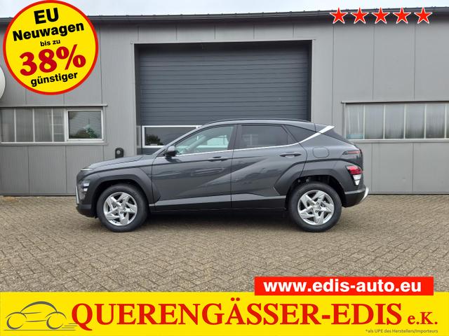 Hyundai KONA - Trend 1.6 T-GDI 150PS Automatik Voll-LED-Scheinw. Sitzheizung Lenkradheizung ACC Klimaautomatik Navi Touchscreen DAB+ Apple CarPlay + Android Auto PDC v+h R&uuml;ckf.Kamera 2xKeyless 17-LM