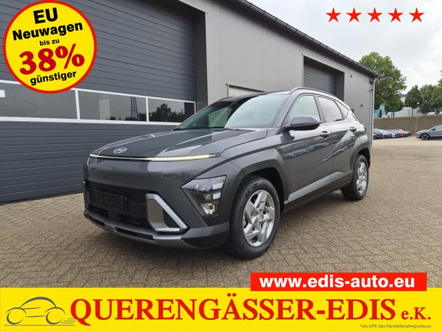 Hyundai KONA - Trend 1.6 T-GDI 150PS Automatik Voll-LED-Scheinw. Sitzheizung Lenkradheizung ACC Klimaautomatik Navi Touchscreen DAB+ Apple CarPlay + Android Auto PDC v+h R&uuml;ckf.Kamera 2xKeyless 17-LM