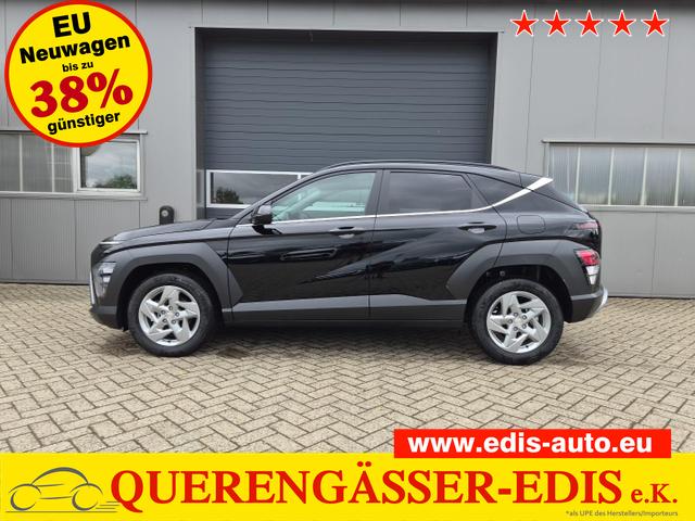 Hyundai KONA - Trend 1.6 T-GDI 150PS Automatik Voll-LED-Scheinw. Sitzheizung Lenkradheizung ACC Klimaautomatik Navi Touchscreen DAB+ Apple CarPlay + Android Auto PDC v+h R&uuml;ckf.Kamera 2xKeyless 17-LM